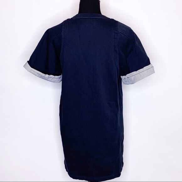 3.1 Phillip Lim black sweatshirt style tunic dress size Extra Small XS - Picture 12 of 14